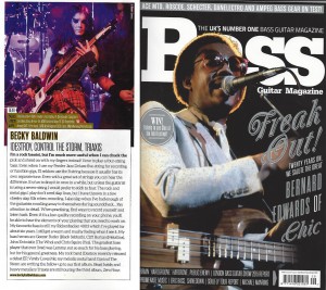 Bass Guitar Magazine Feature April 2016