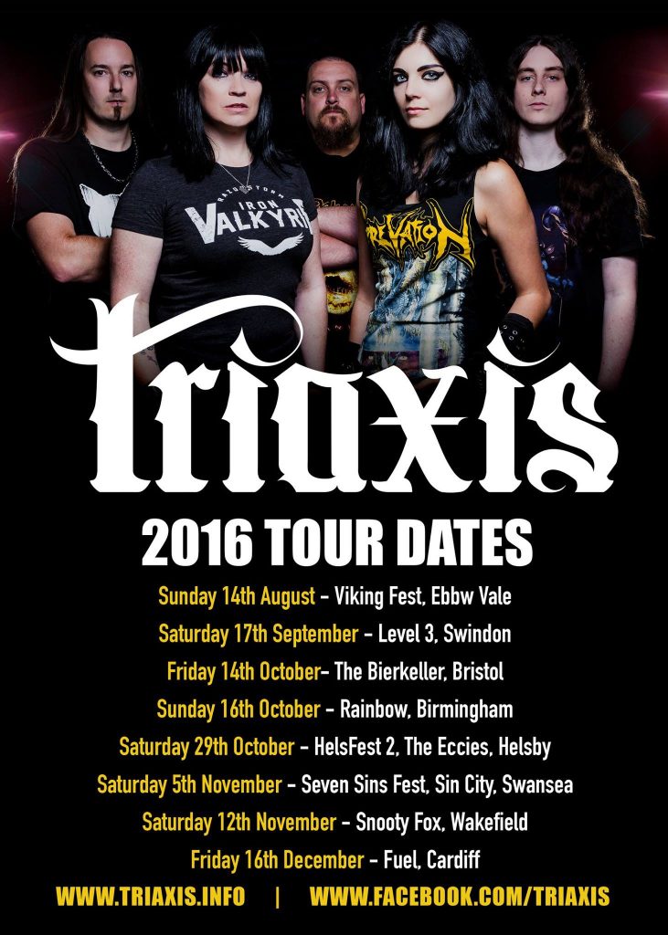 Triaxis autumn 2016 tour